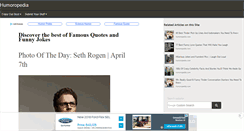 Desktop Screenshot of humoropedia.com